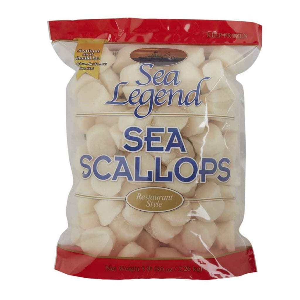 Imported Sea Scallops U10 Lund's Fisheries
