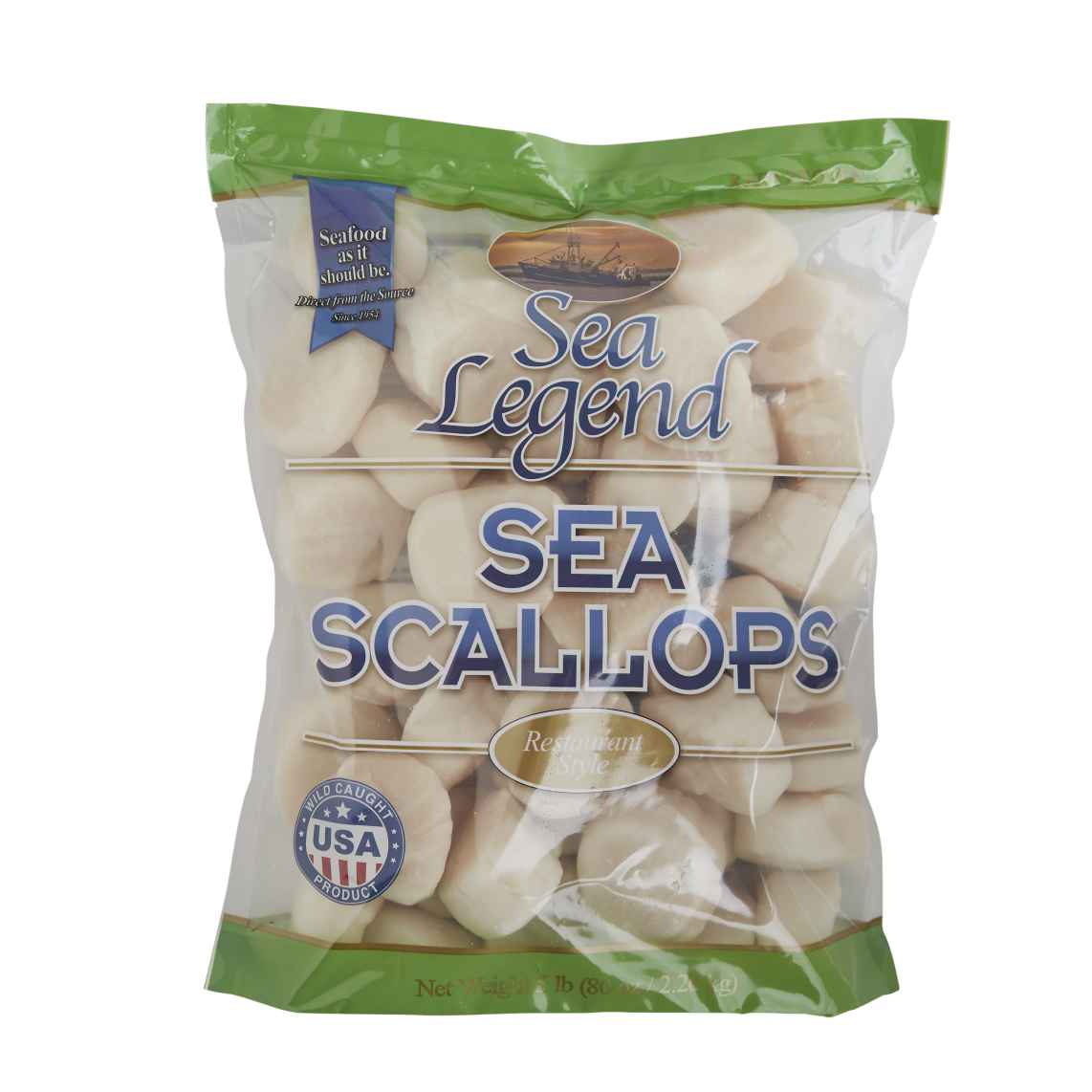 Domestic Sea Scallops U10 Lund's Fisheries