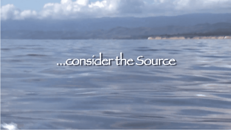 Consider the Source!