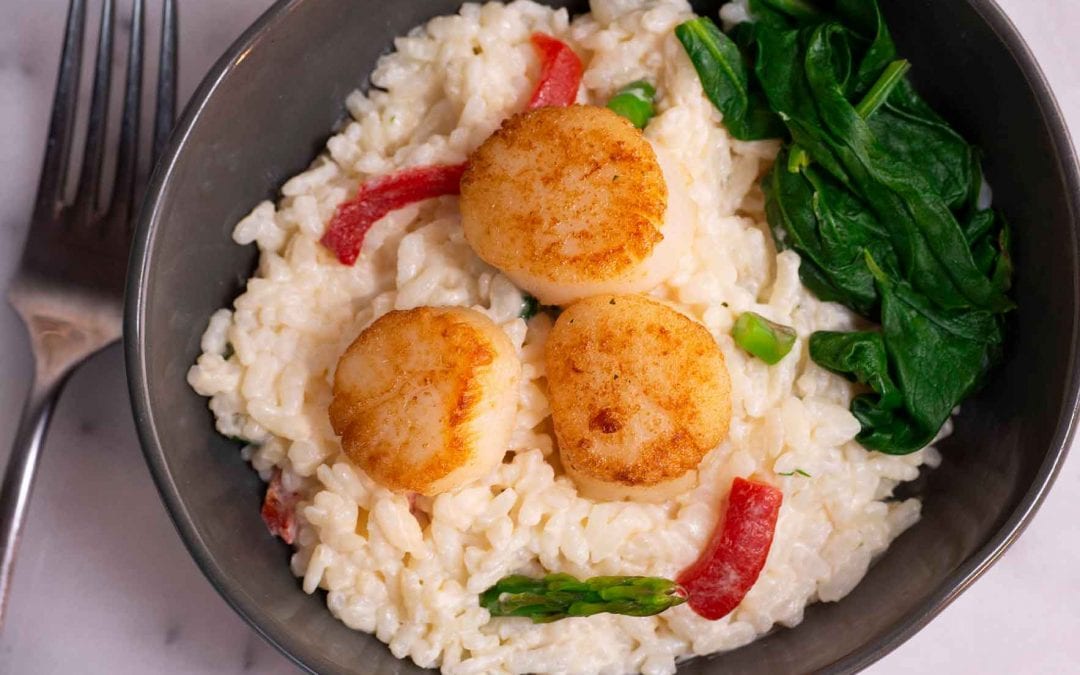 Scallop Risotto