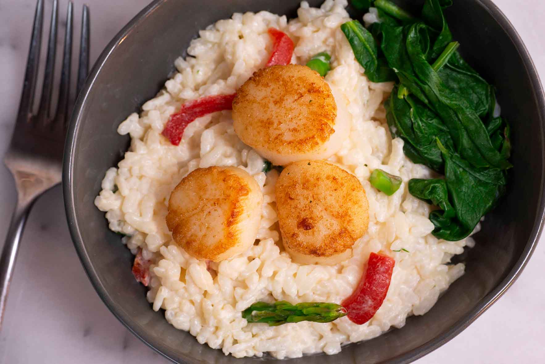 Scallop Risotto | Lund's Fisheries