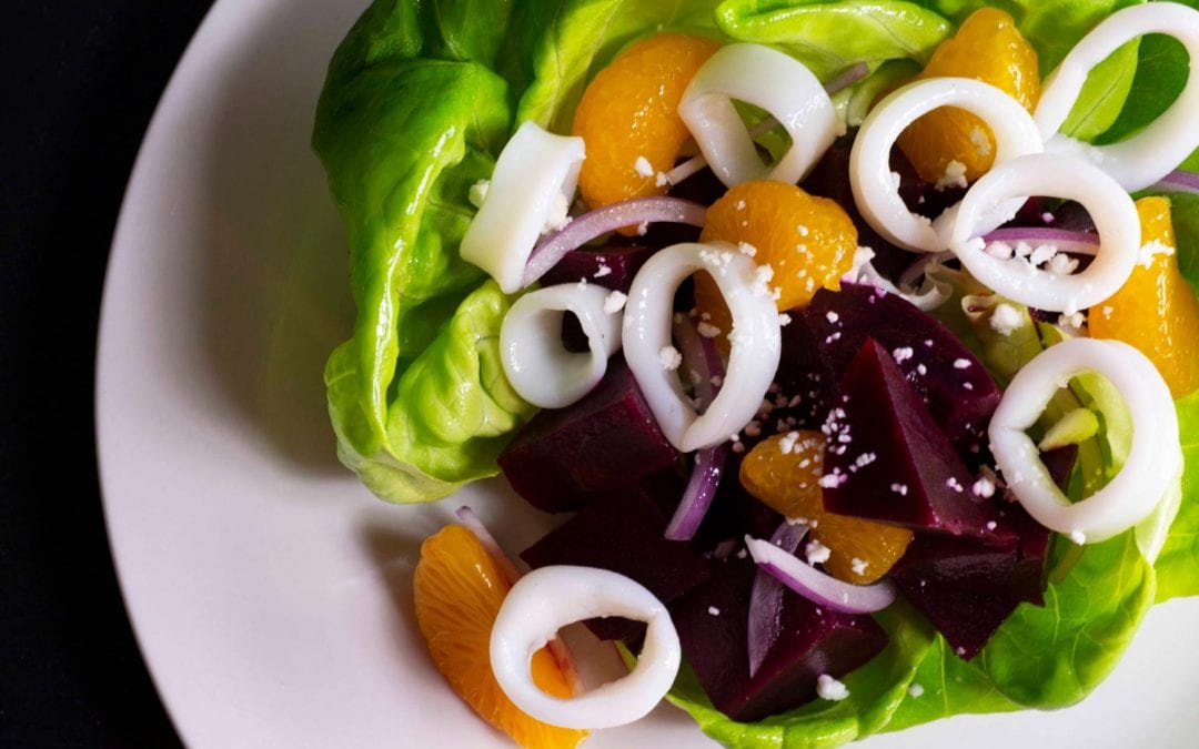 Beet & Butter Lettuce Salad